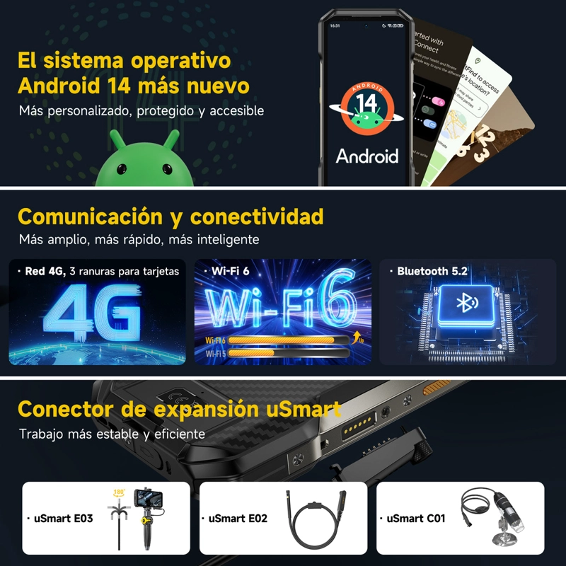 CELULAR RESISTENTE - ULEFONE ARMOR 27T - 5