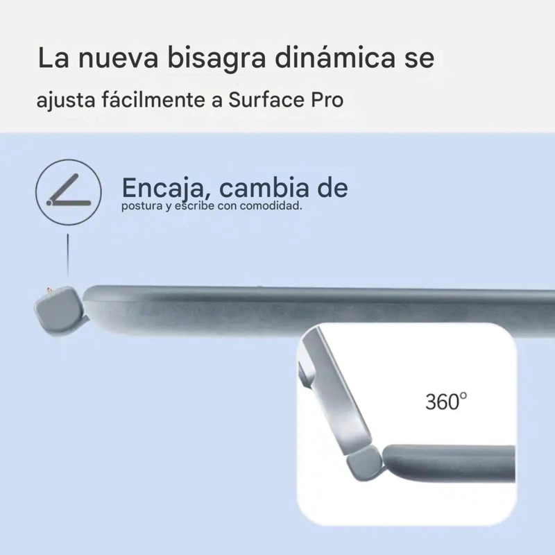 PACK TECLADO SURFACE PRO 12 + LAPIZ SLIM PEN 2 GRIS - 6
