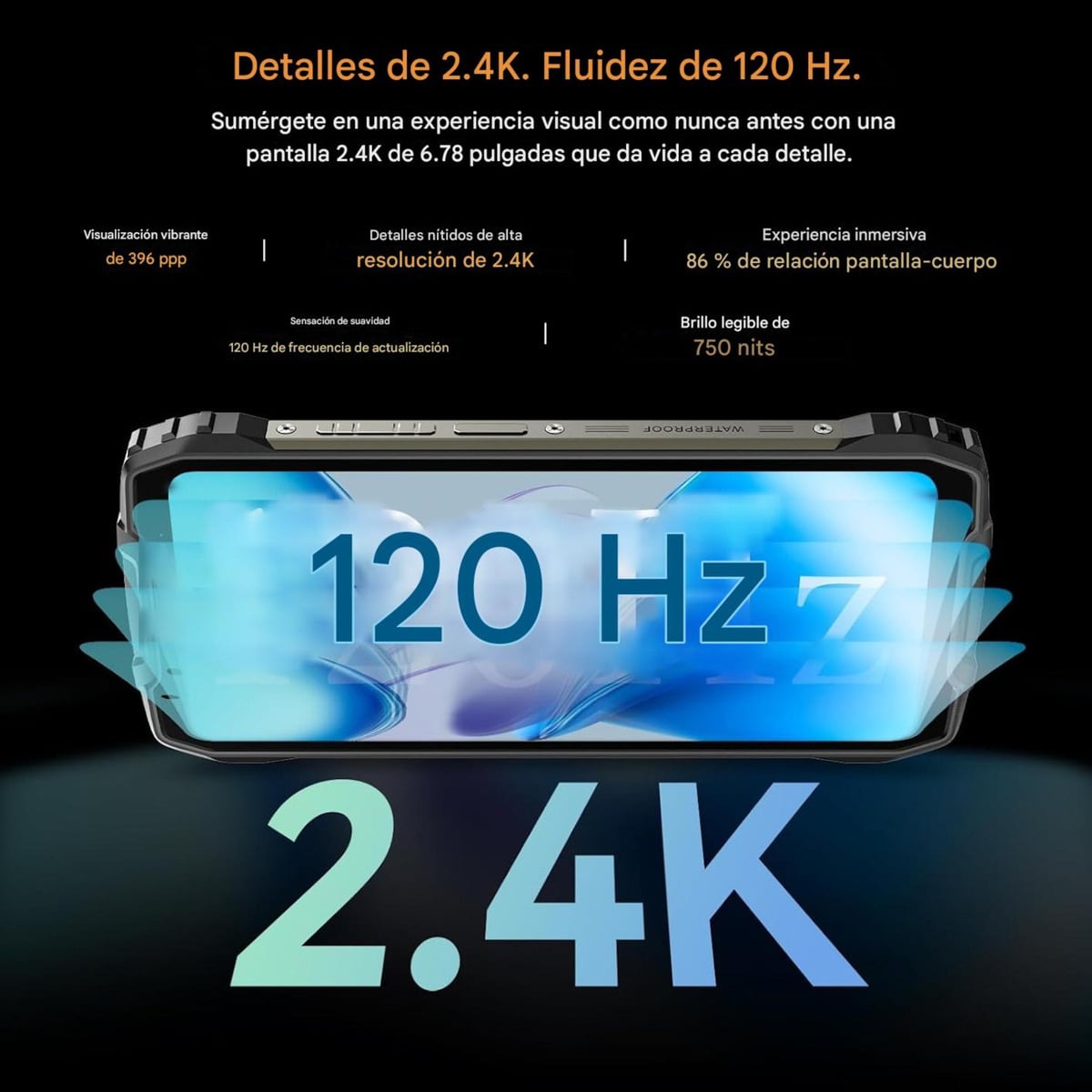 BLACKVIEW BL7000 5G RUGGED AI PANTALLA 2.4K CAMARA NOCTURNA - 4