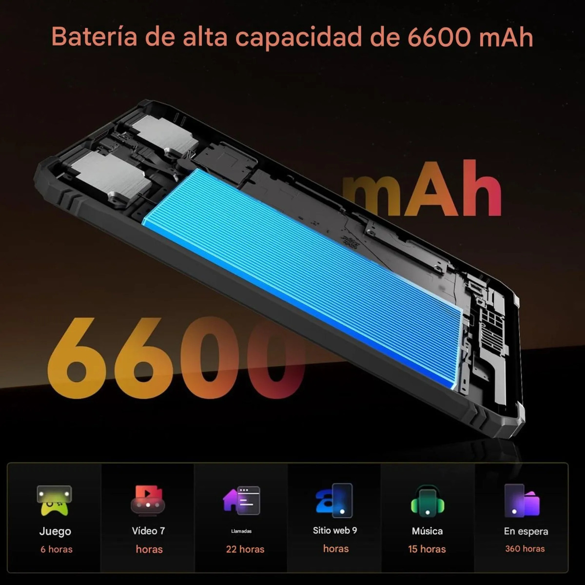 TABLET RUGERIZADA BLACKVIEW ACTIVE 5 8' ANDROID 15 8GB 128GB - 8