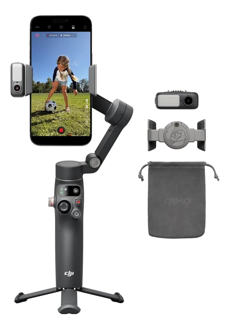 DJI OSMO MOBILE 8 GIMBAL ESTABILIZADOR 360 MODULO IA - 1