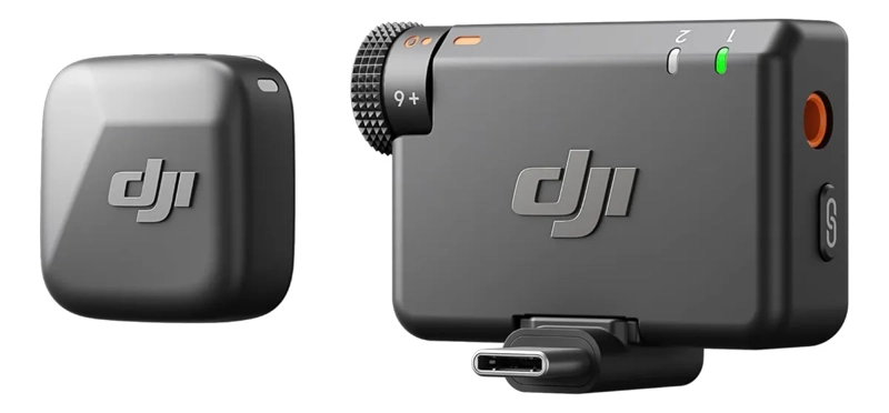 DJI MIC MINI (1 TX + 1 RX) | 1 MICROFONO Y BASE DE CARGA - 1