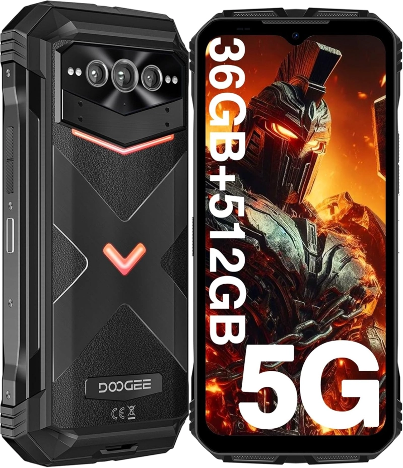 DOOGEE V MAX PLUS 5G RUGERIZADO 22000MAH 36GB RAM 512GB BATERIA MONSTRUO DURA DIAS USO EXTREMO - 1