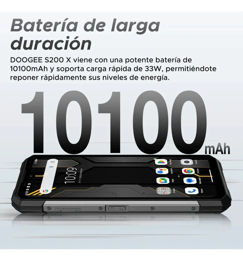 DOOGEE S200X 5G RUGERIZADO 48GB RAM 512GB ANDROID 16 PANTALLA DUAL POTENCIA EXTREMA ULTRA RESISTENTE - 6
