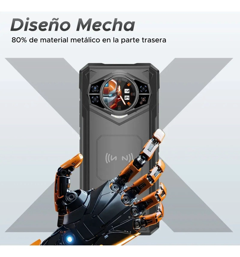DOOGEE S200X 5G RUGERIZADO 48GB RAM 512GB ANDROID 16 PANTALLA DUAL POTENCIA EXTREMA ULTRA RESISTENTE - 10