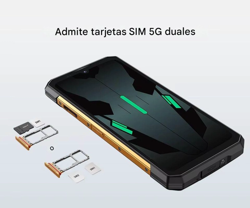 DOOGEE S200X 5G RUGERIZADO 48GB RAM 512GB ANDROID 16 PANTALLA DUAL POTENCIA EXTREMA ULTRA RESISTENTE - 11