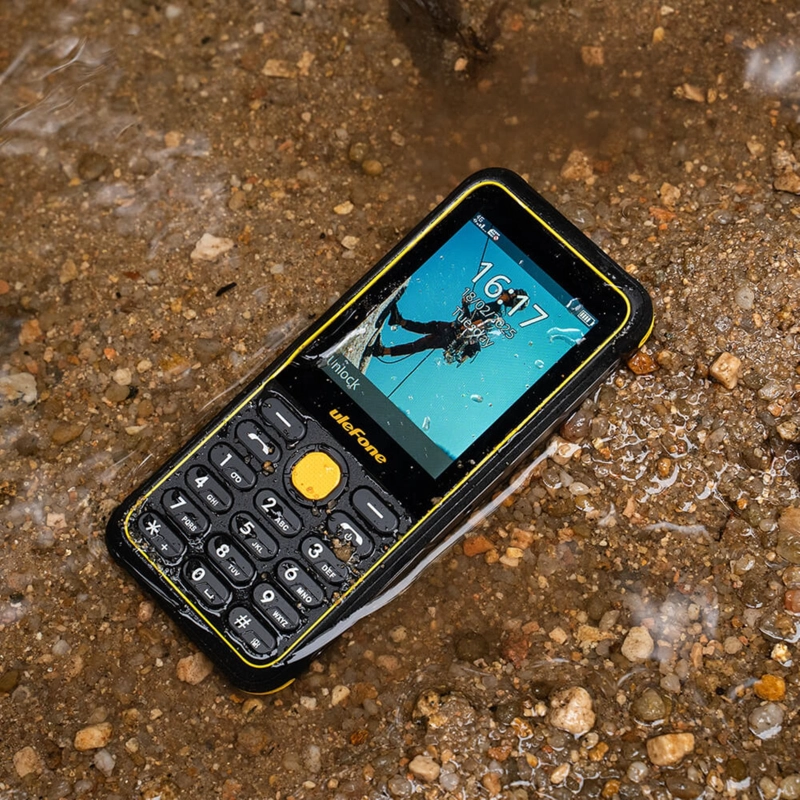 ULEFONE ARMOR MINI 4 RUGERIZADO 4G DUAL SIM TELE FONO BASICO INDESTRUCTIBLE COMPACTO TRABAJO RUDO - 9