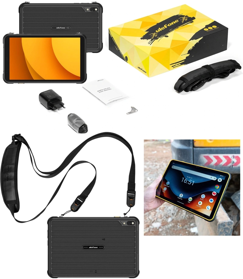 TABLET RUGGED: RUGKING PAD 2 PRO - 10 PULG. 16GB, 4G, LINTERNA, ANDROID 16, CORREA - 2