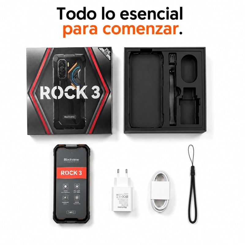 BLACKVIEW ROCK 3 | CELULAR RUGGED CON CAMARA TE RMICA - 10