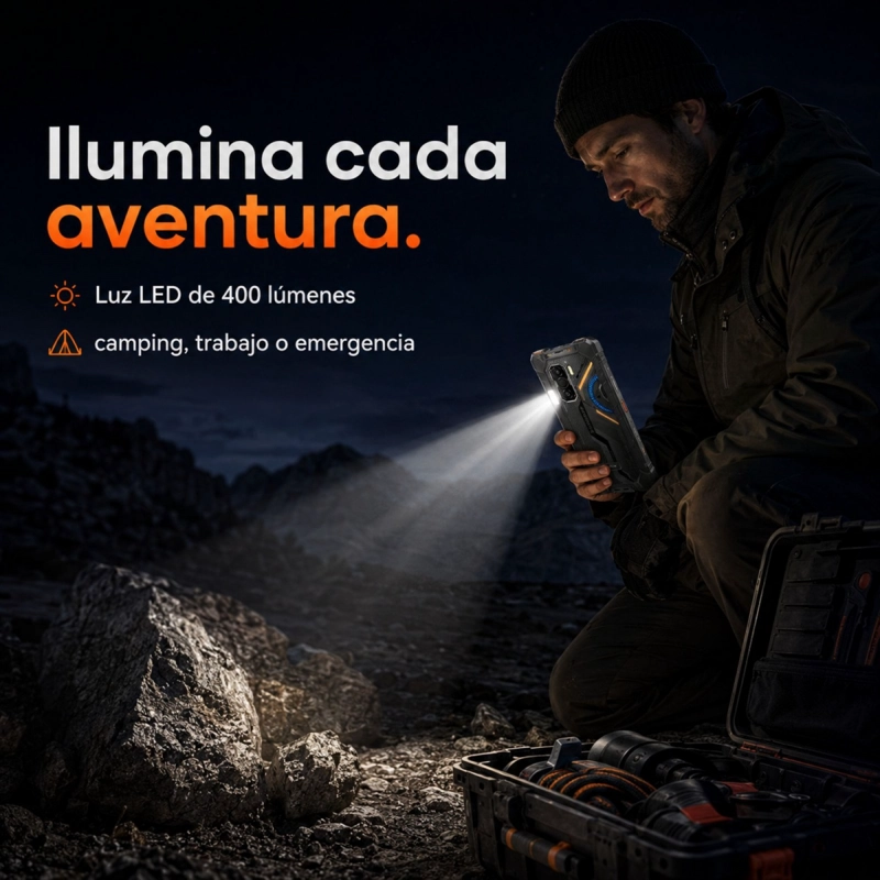 BLACKVIEW ROCK 3 | CELULAR RUGGED CON CAMARA TE RMICA - 8