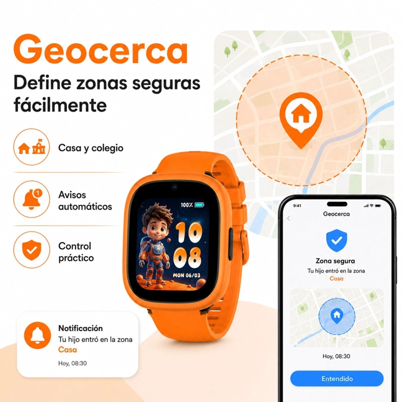 SMARTWATCH INFANTIL LAGENIO K3 4G GPS SOS VIDEOLLAMADAS - 4