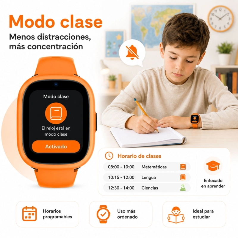 SMARTWATCH INFANTIL LAGENIO K3 4G GPS SOS VIDEOLLAMADAS - 8