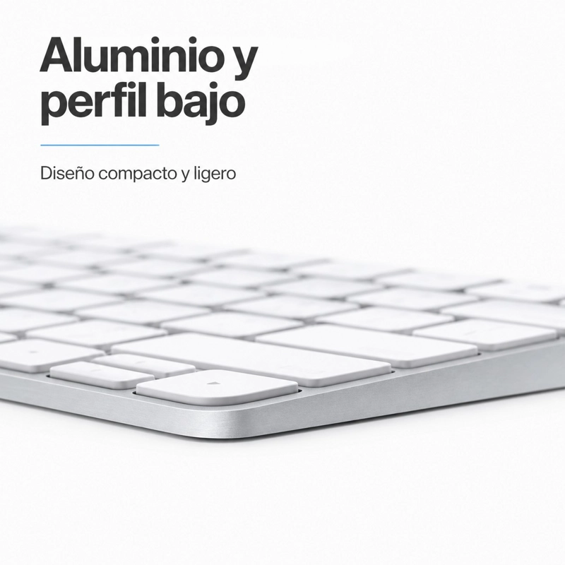 TECLADO APPLE MAGIC KEYBOARD MK2A3E/A ESPAÑOL BLUETOOTH BLANCO - 4