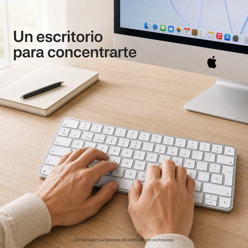 TECLADO APPLE MAGIC KEYBOARD MK2A3E/A ESPAÑOL BLUETOOTH BLANCO - 5