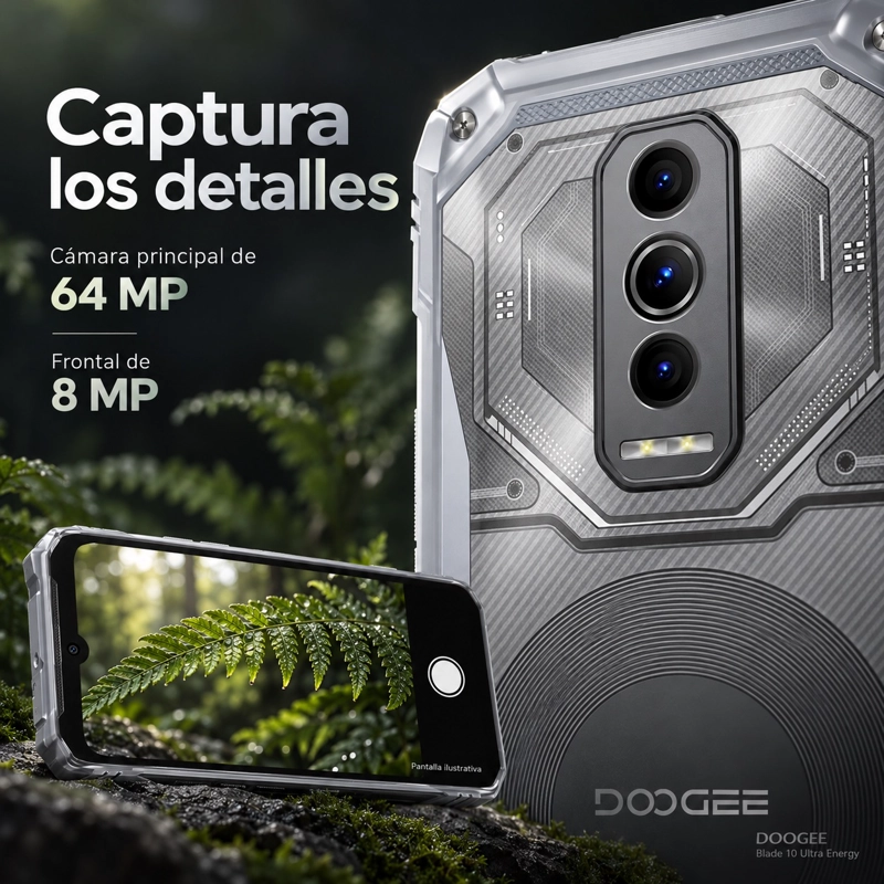 DOOGEE BLADE 10 ULTRA ENERGY 128GB 6GB RAM +30 VIRTUAL PLATA - 6
