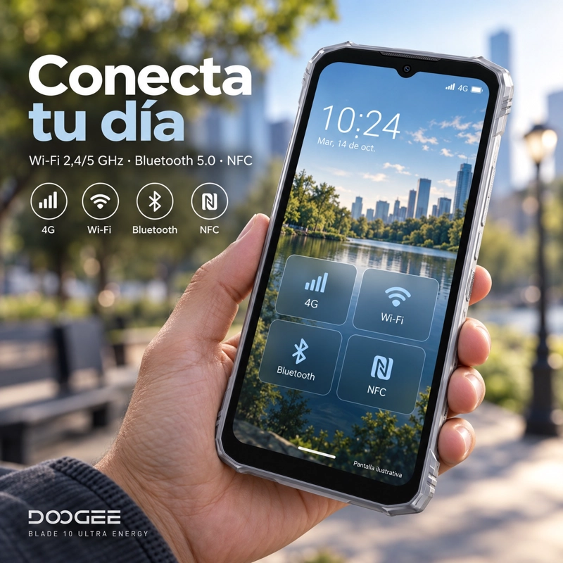 DOOGEE BLADE 10 ULTRA ENERGY 128GB 6GB RAM +30 VIRTUAL PLATA - 8