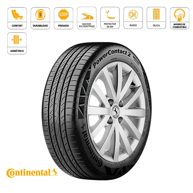 NEUMATICO 215/60 R17 96H POWER CONTACT 2 CONTINENTAL
