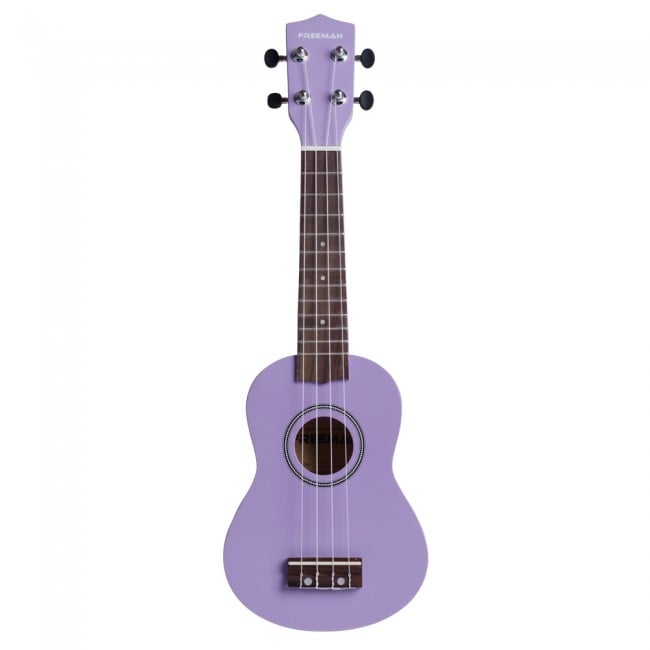 UKELELE SOPRANO FREEMAN UK201 VIOLETA FUNDA CUERDAS AQUILA - 1