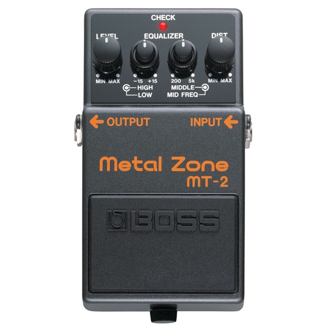 PEDAL DISTORSIÓN BOSS MT-2 METAL ZONE - 1