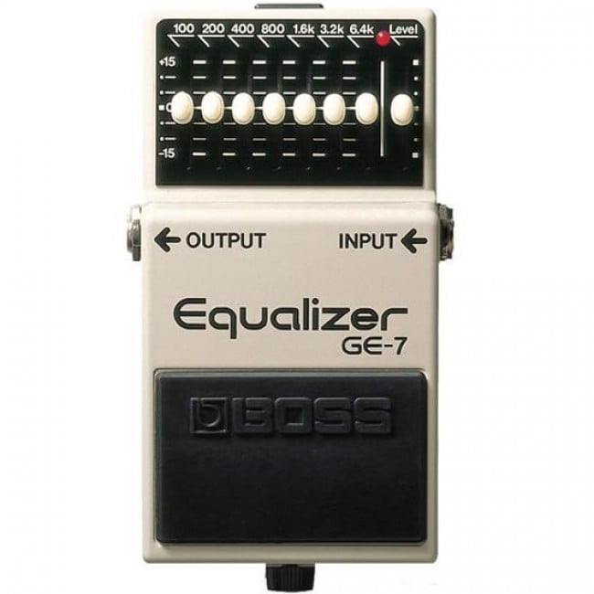 PEDAL ECUALIZADOR PARA GUITARRA BOSS GE-7 EQUALIZER - 1