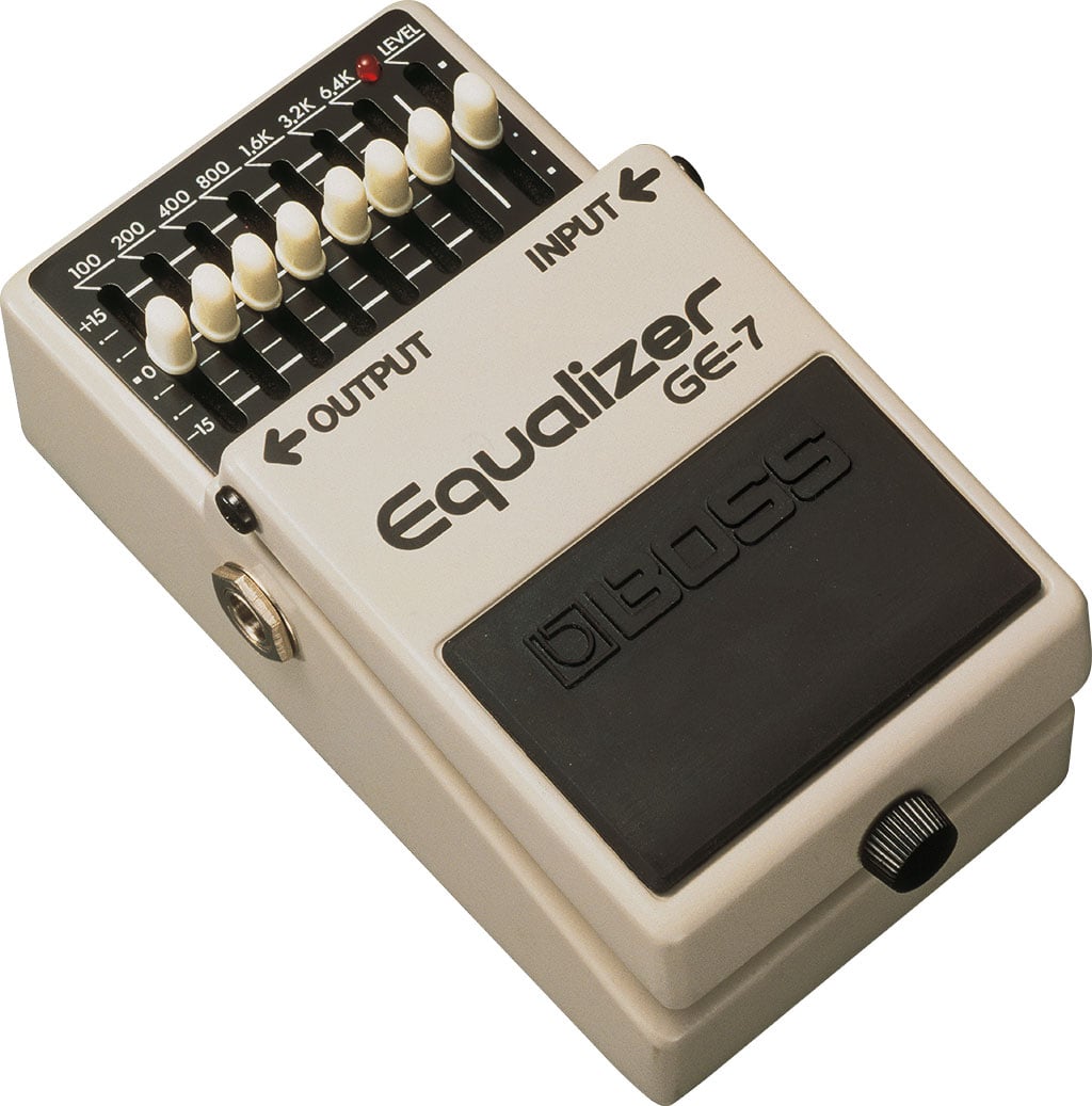 PEDAL ECUALIZADOR PARA GUITARRA BOSS GE-7 EQUALIZER - 2