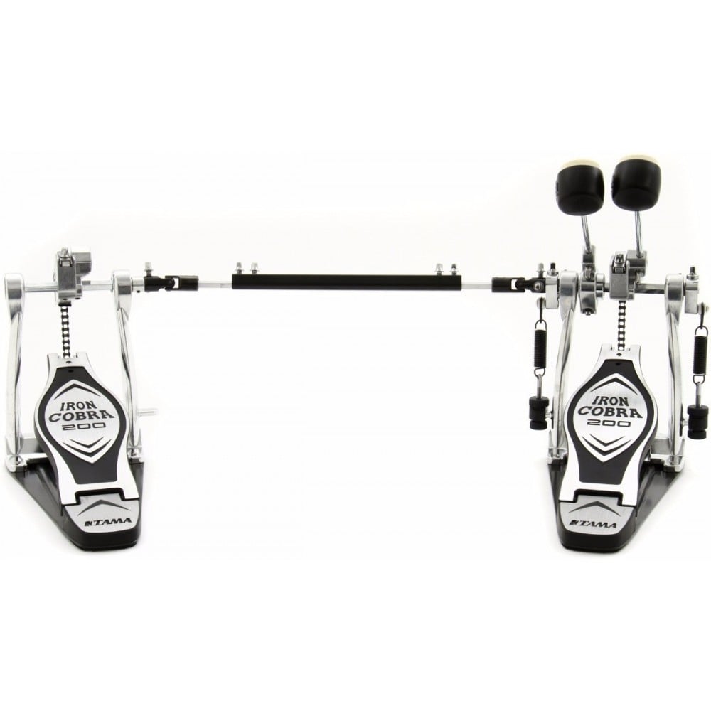 PEDAL DE BOMBO DOBLE TAMA HP200PTW IRON COBRA SIN CASE - 2