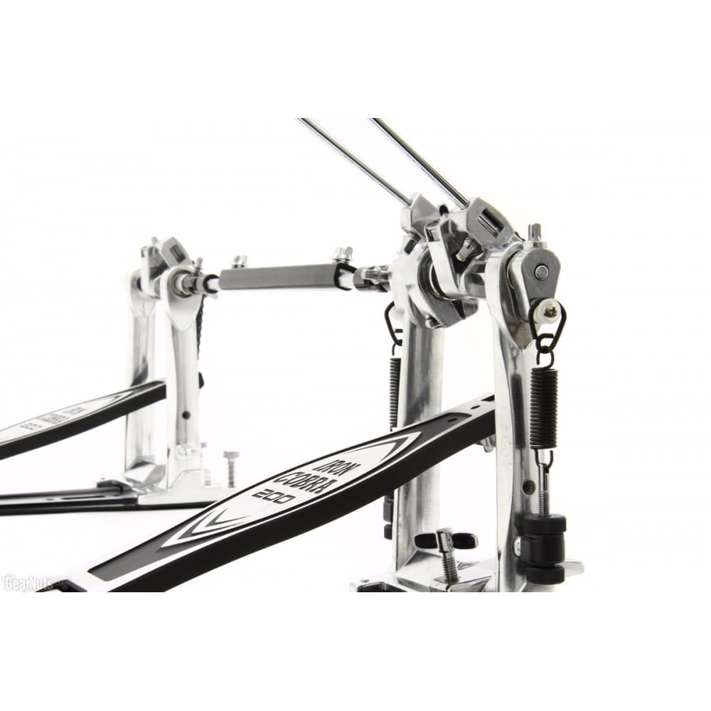 PEDAL DE BOMBO DOBLE TAMA HP200PTW IRON COBRA SIN CASE - 4