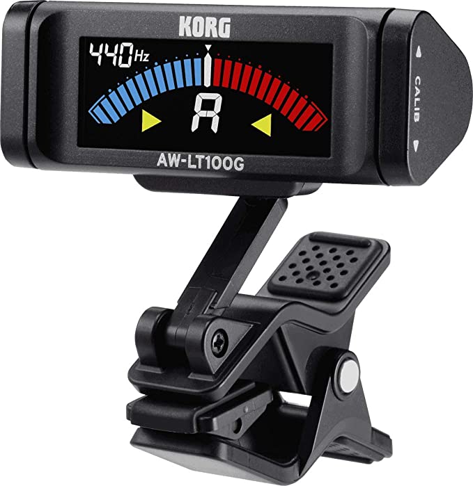 AFINADOR DE PINZA PARA GUITARRA KORG AW-LT100G - 2