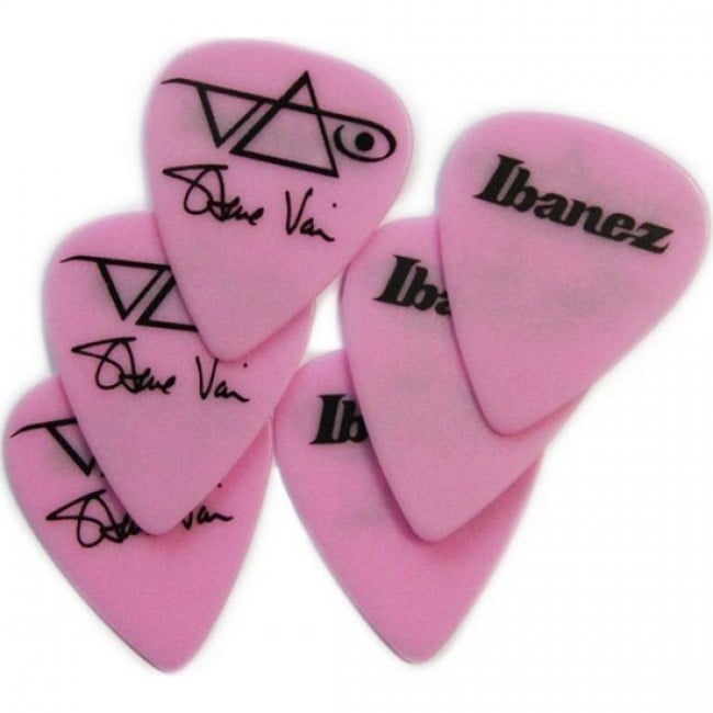 PACK DE 6 UÑETAS IBANEZ B1000SV MP STEVE VAI ROSADO - 1