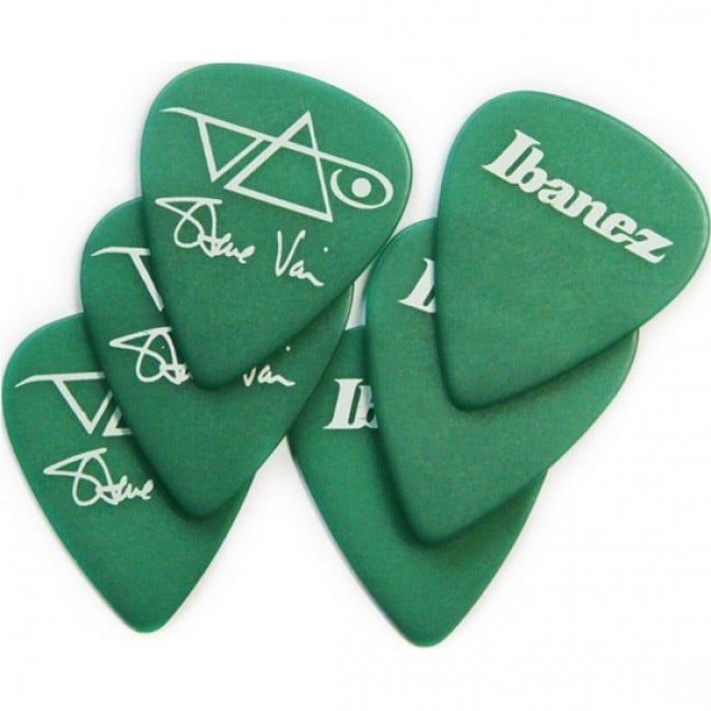PACK DE 6 UÑETAS IBANEZ B1000SV GR STEVE VAI VERDE - 1