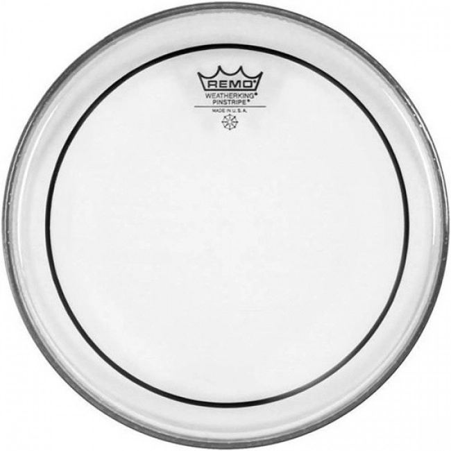 PARCHE REMO PINSTRIPE CLEAR PS0308-00 8 PULGADAS - 1