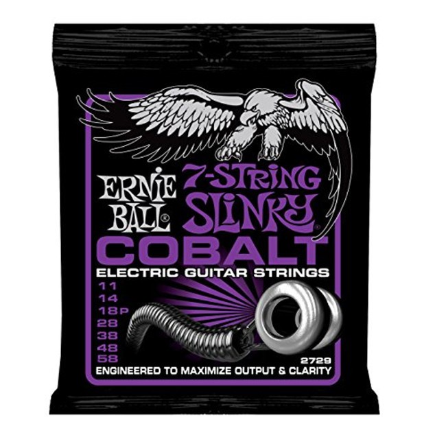 SET DE 7 CUERDAS PARA GUITARRA ELÉCTRICA ERNIE BALL 0.011 - 1