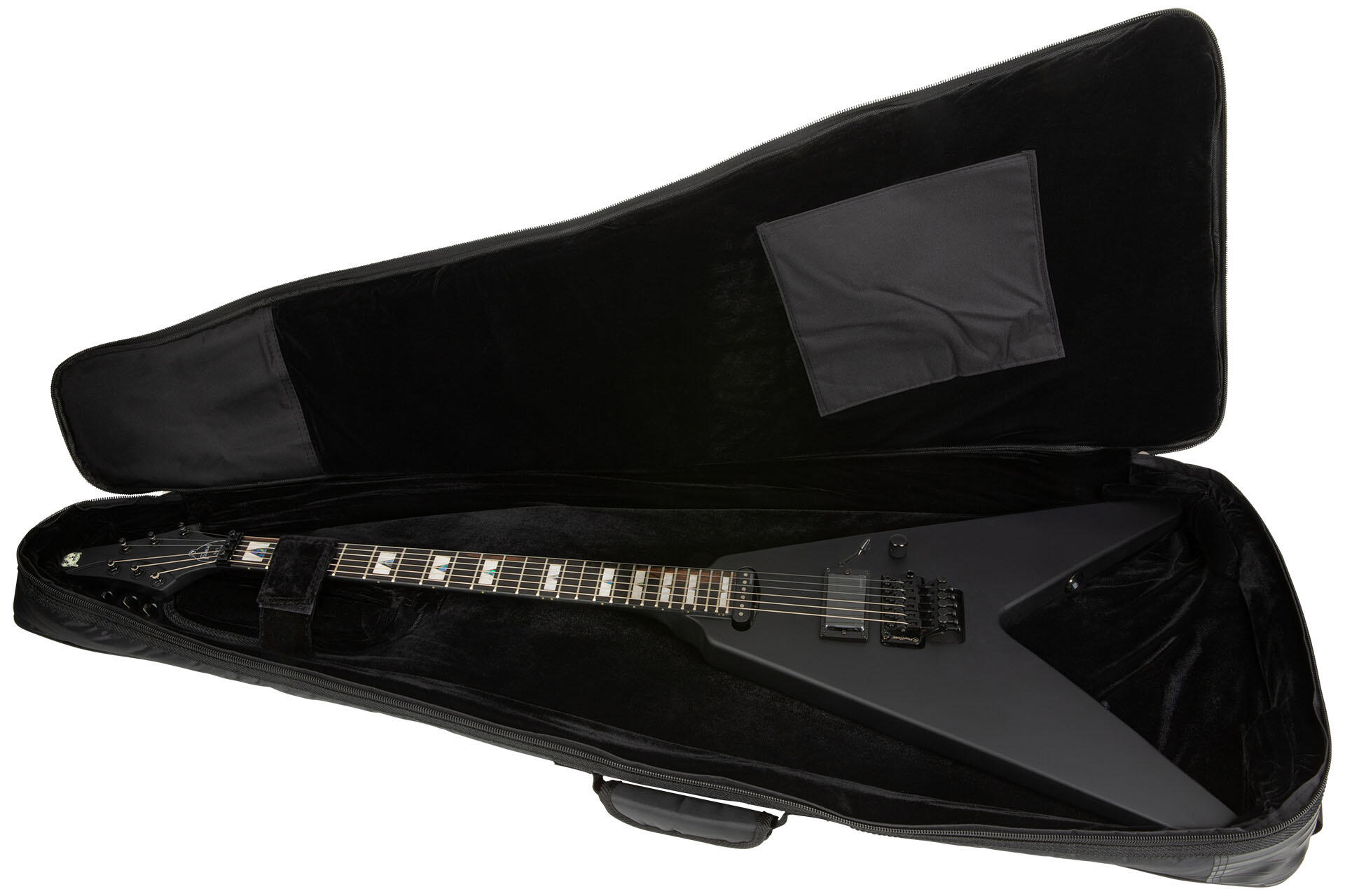 FUNDA PARA GUITARRA ROCKBAG FLYING V RB20618 NEGRA - 4