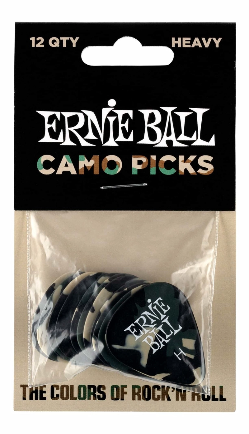 PACK DE 12 UÑETAS 9223 CAMUFLAJE ERNIE BALL - 2