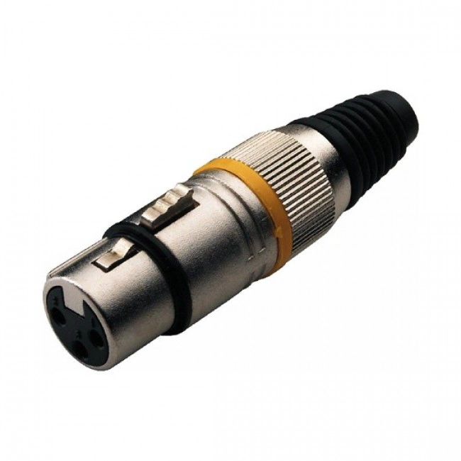 CONECTOR ROCKBAG XLR HEMBRA RCL10001M DE METAL - 1