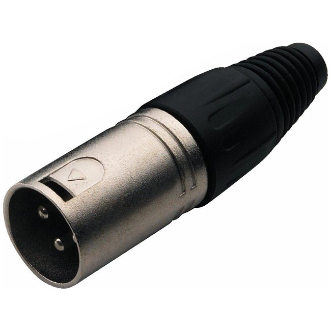 CONECTOR DE PLASTICO ROCKCABLE RCL10000P XLR MACHO - 1