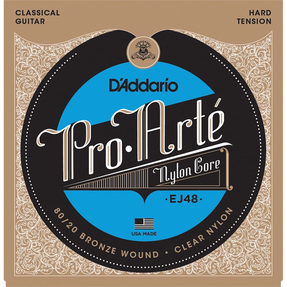 SET CUERDAS GUITARRA CLÁSICA DADDARIO EJ48 ALTA TENSIÓN - 1