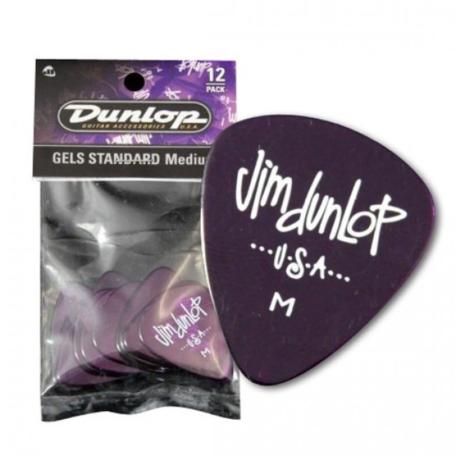 PACK DE 12 UÑETAS DUNLOP 486PMD GELS STANDARD - 1