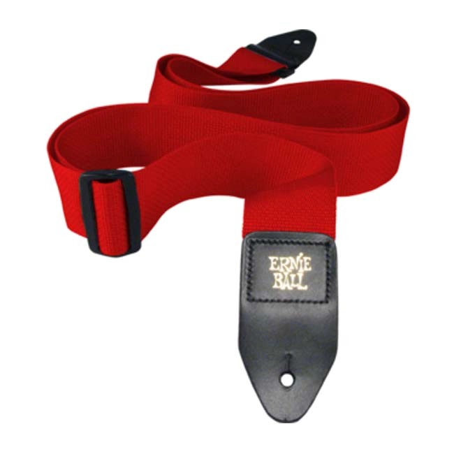 CORREA ERNIE BALL 4040 POLYPRO STRAP RED - 1