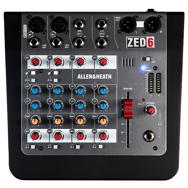 MIXER ALLEN & HEATH ZED6 - 1