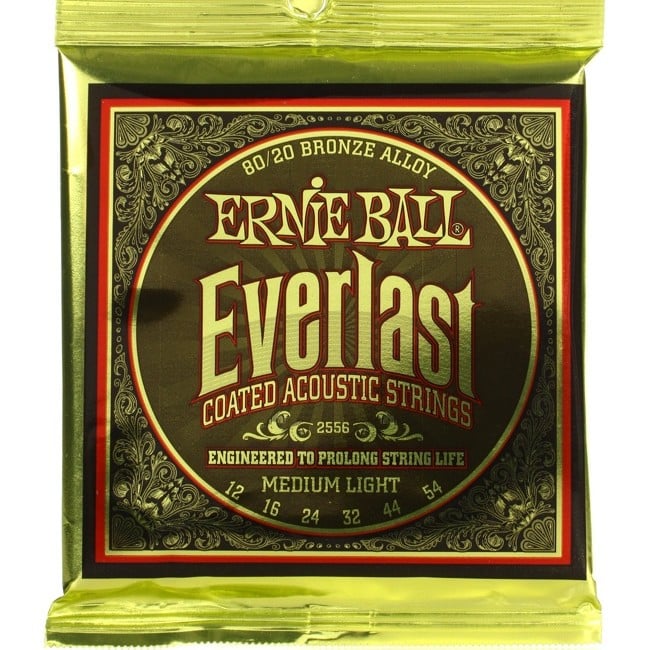 SET CUERDAS ERNIE BALL GUITARRA FOLK 2556 11/52 COATED 80/20 - 1