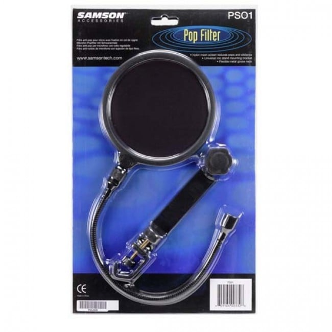 FILTRO ANTIPOP SAMSON PS01 CON CUELLO DE GANSO - 1