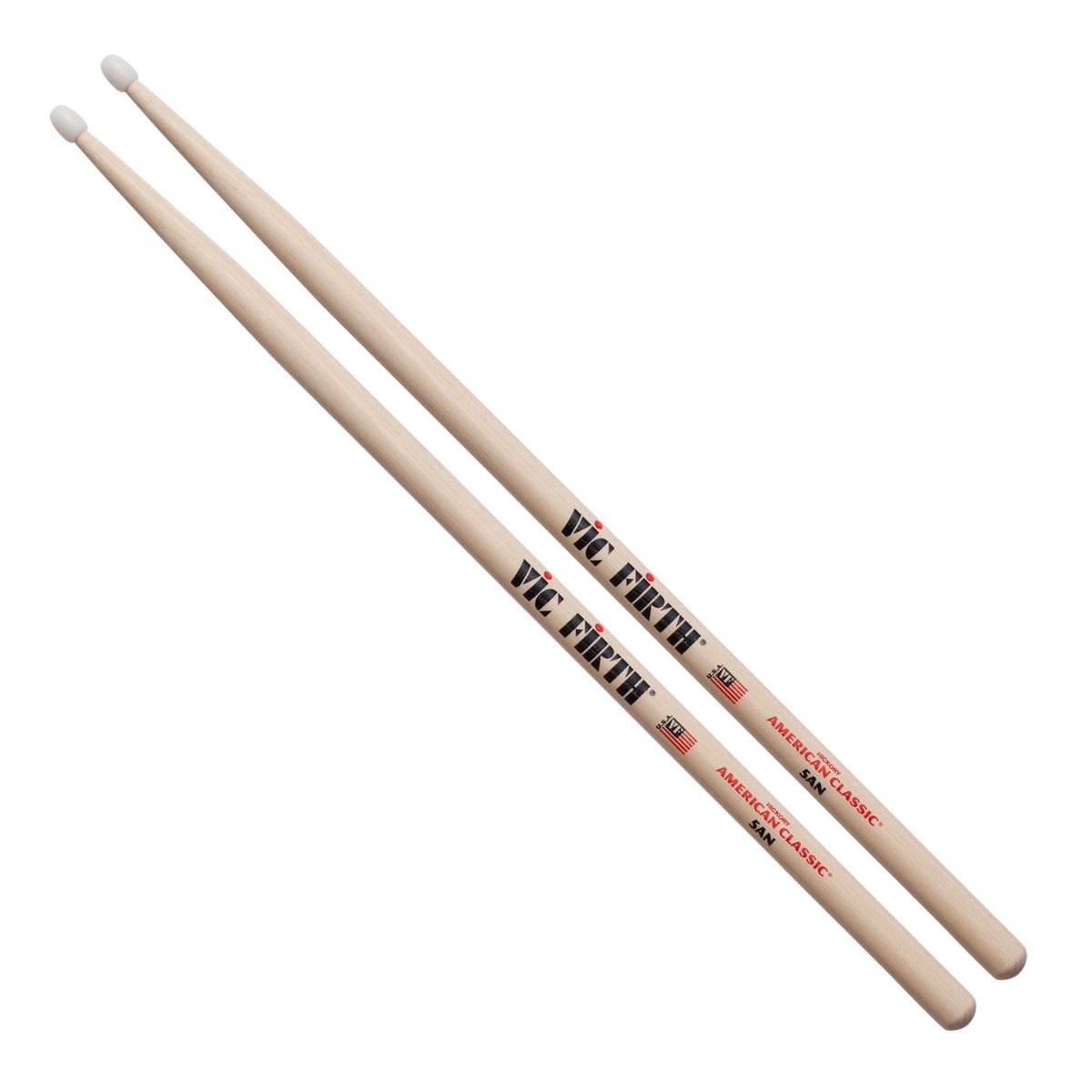 BAQUETA VIC FIRTH 5AN 5A PUNTA DE NYLON - 1