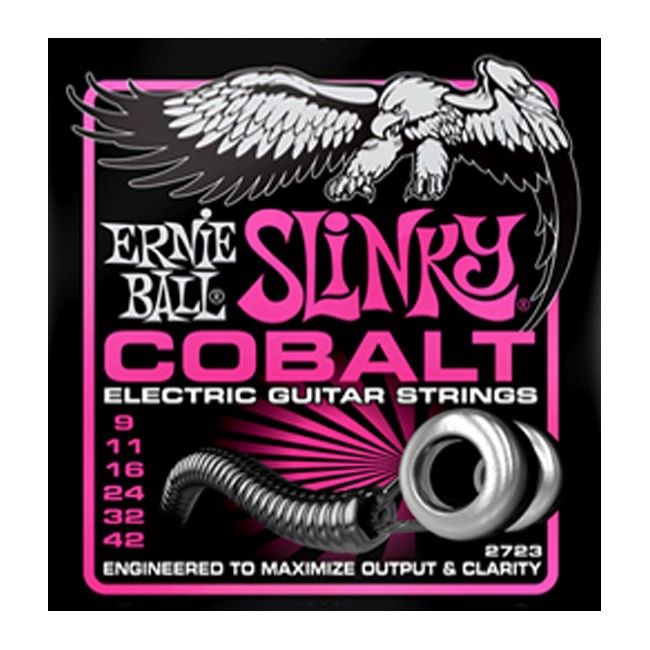 CUERDAS GUITARRA ELE CTRICA ERNIE BALL 2723 COBALT SUPER - 1