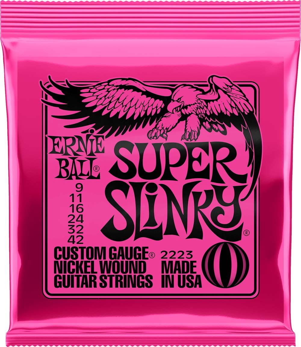 SET ERNIE BALL CUERDA GUITARRA ELÉCTRICA 009 SUPER 2223 - 1