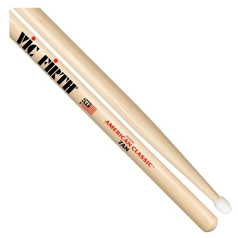 BAQUETAS VIC FIRTH 7AN 7A PUNTA DE NYLON - 3