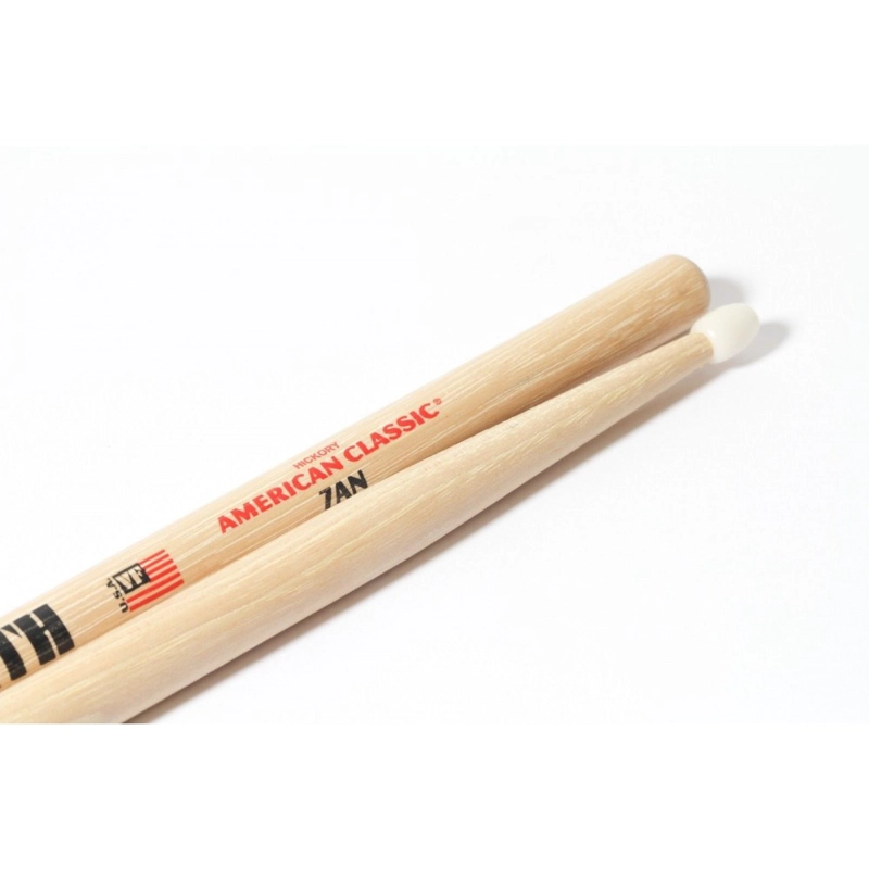 BAQUETAS VIC FIRTH 7AN 7A PUNTA DE NYLON - 4