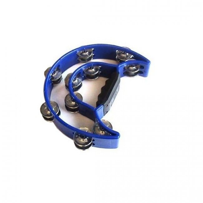PANDERO BALDASSARE PTWJ220U MEDIALUNA COLOR AZUL - 1