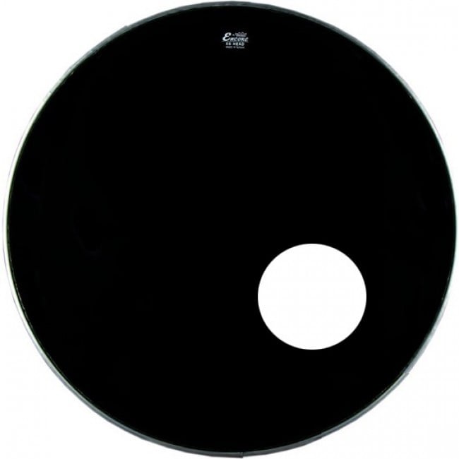 PARCHE PARA BOMBO REMO EN1022ES COLOR NEGRO 22 PULGADAS - 1