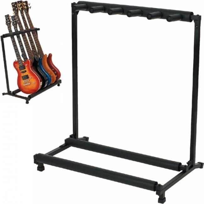 ATRIL PARA 5 GUITARRAS O BAJOS ROCKBAG RS20881 B/1 FP - 1